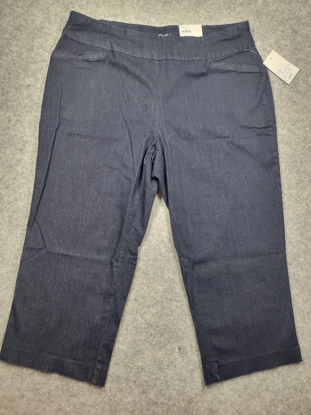 Croft&Barrow Womens capris size 16 regular denim new with tags